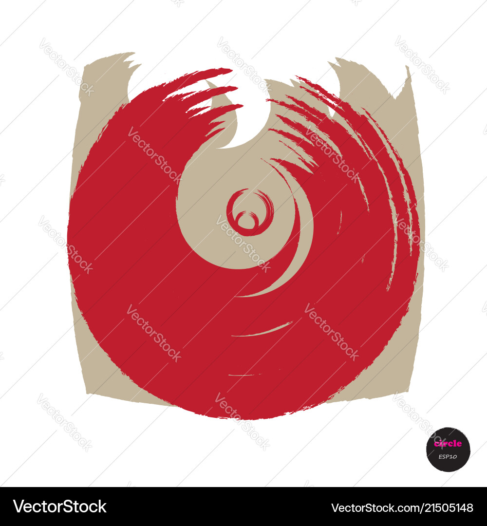 Design colorful circles elements template frame Design colorful circles elements template frame vector image