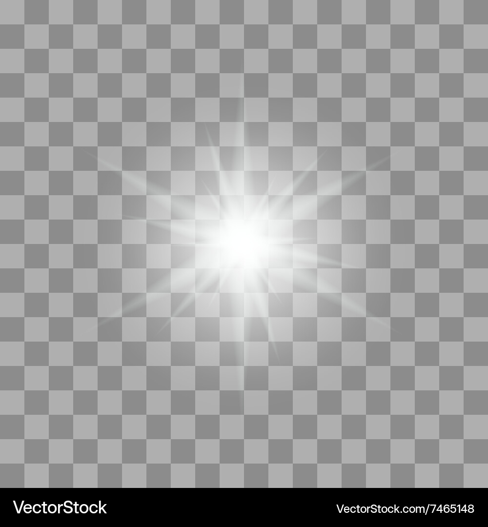 Dynamic Light Burst with Sparkles vector image