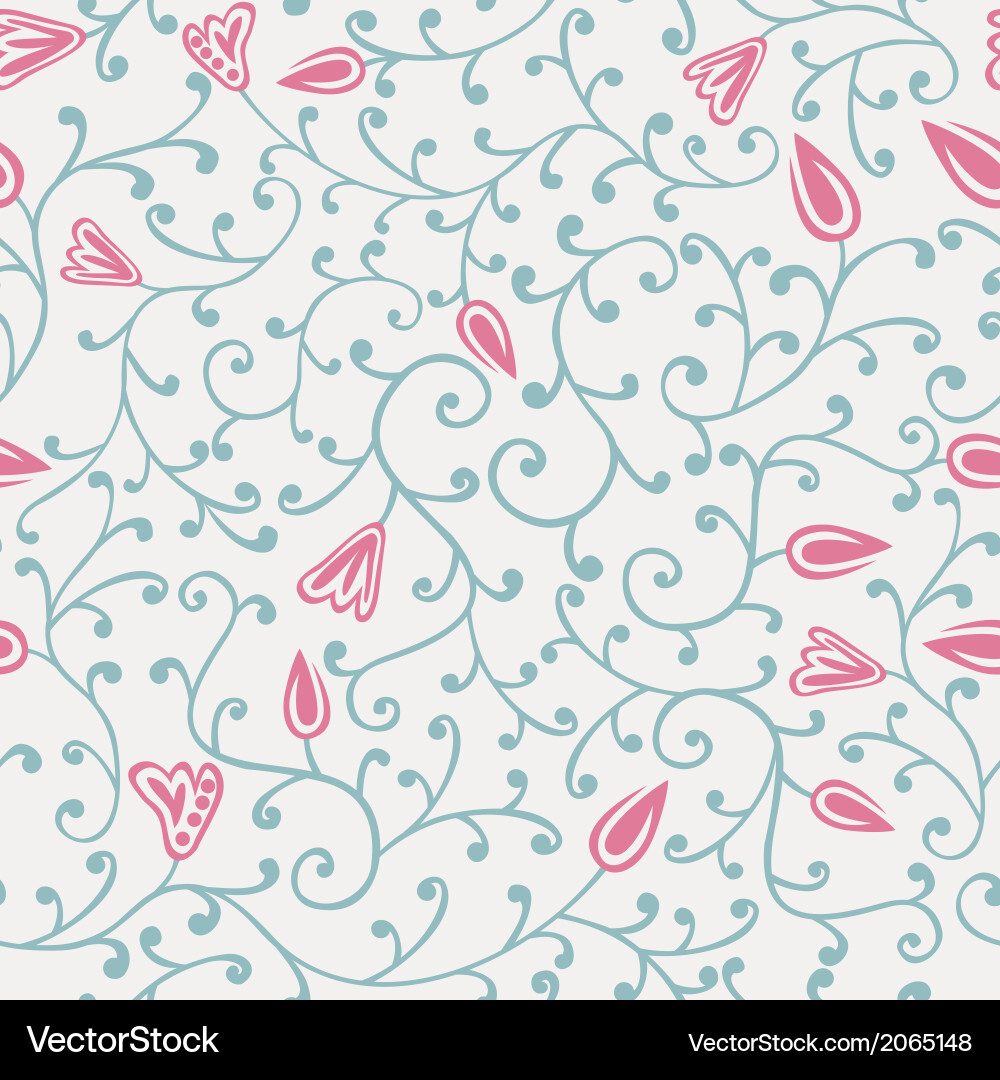Seamless pattern with leaf abstract texture Vector Image