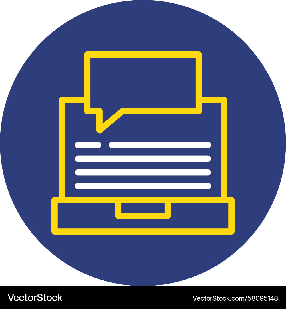 Swift Dual Circle Icon Vector Image