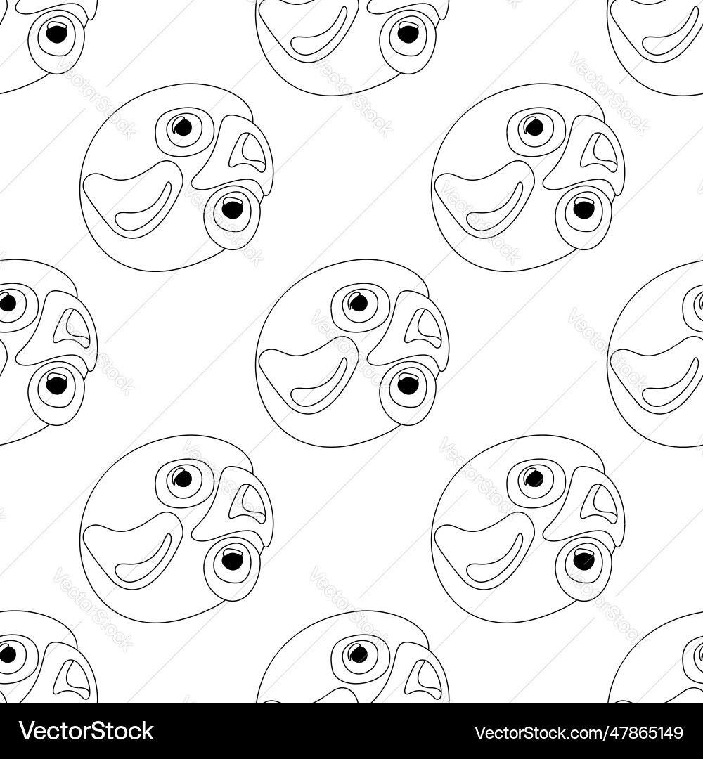 Seamless pattern with psyhodelical print Seamless pattern with psyhodelical print vector image
