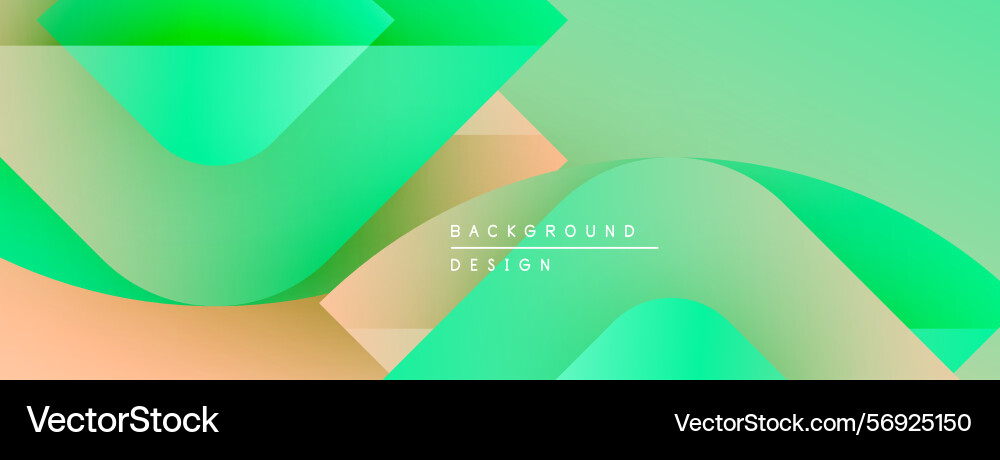 Abstract fluid shapes overlap creating vibrant Abstract fluid shapes overlap creating vibrant vector image