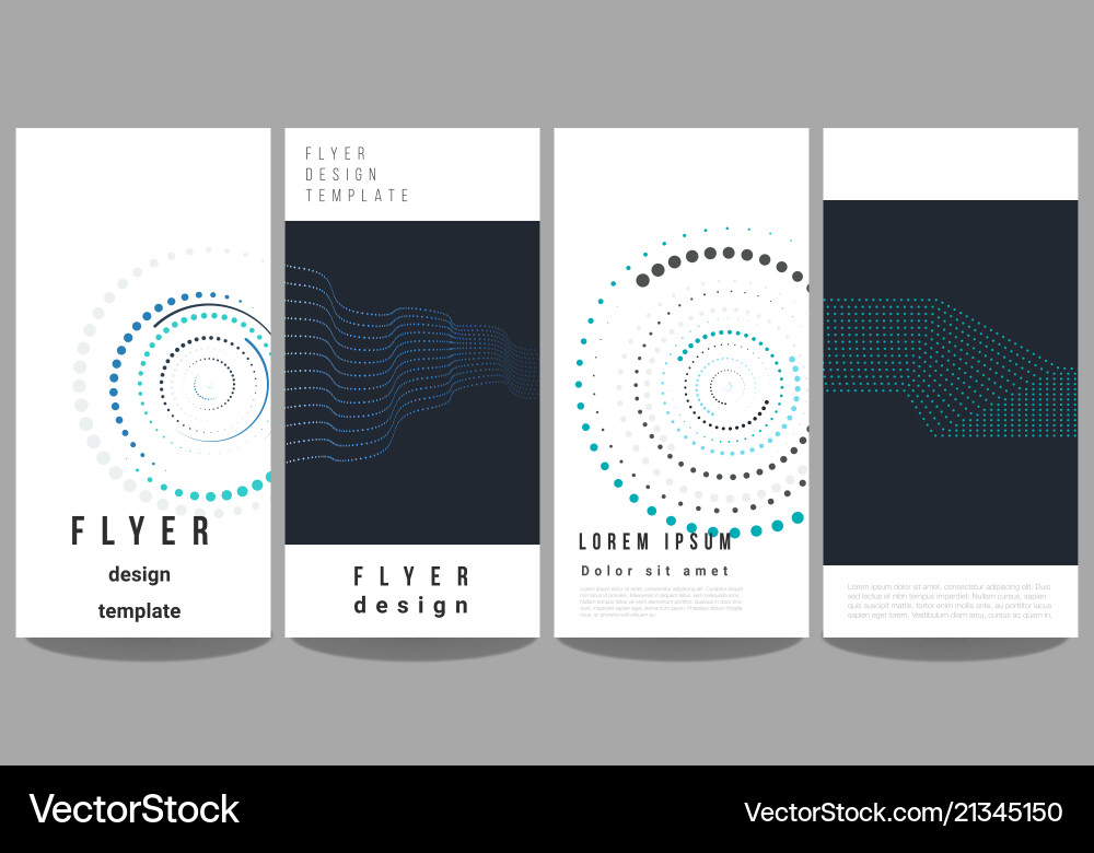 Minimalist Dot Pattern vector image