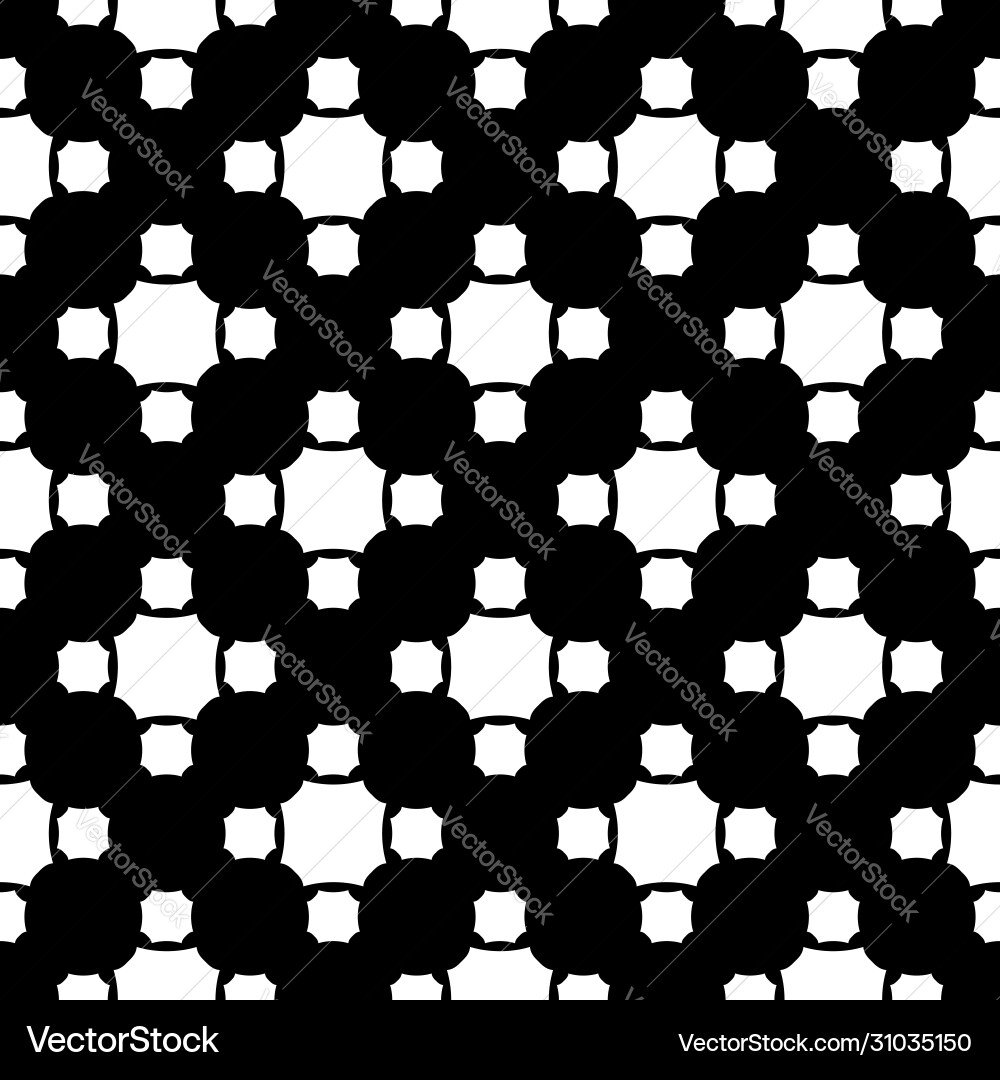 Seamless pattern with rounded octagons Seamless pattern with rounded octagons vector image