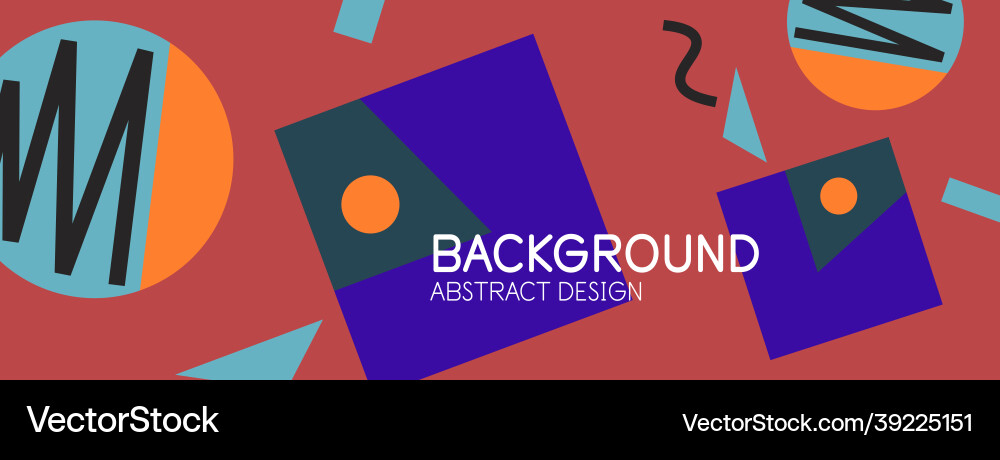 Abstract background blocks lines triangles Abstract background blocks lines triangles vector image
