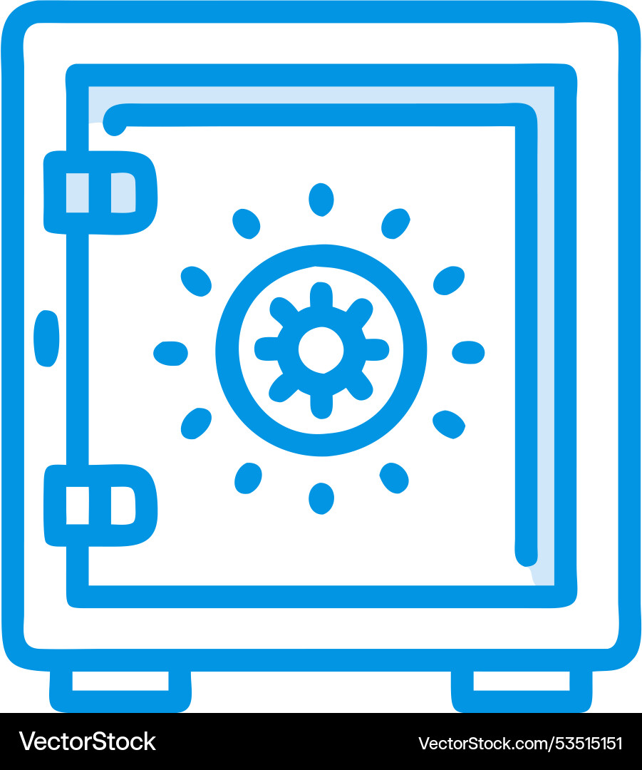 Fortress lock the ultimate solution for securing Fortress lock the ultimate solution for securing vector image