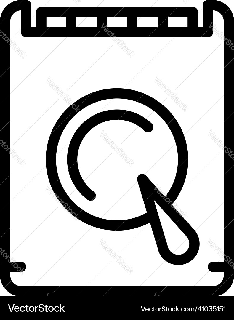 Old hdd icon outline data memory Old hdd icon outline data memory vector image