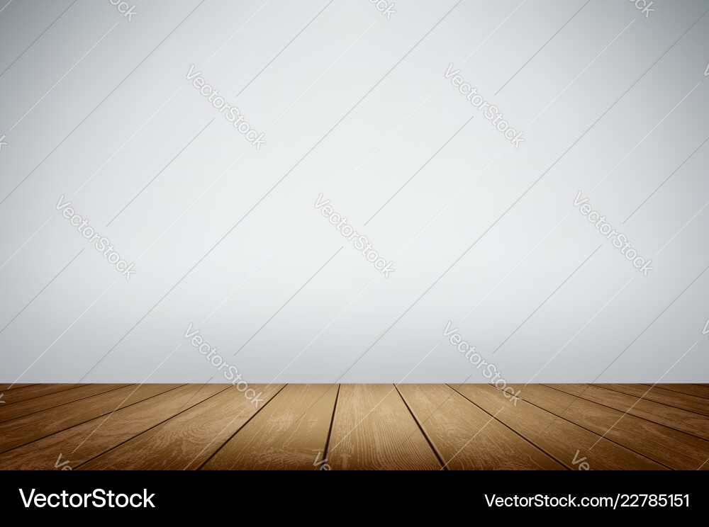 Weiße Wand und Holzboden Weiße Wand und Holzboden vektorbild
