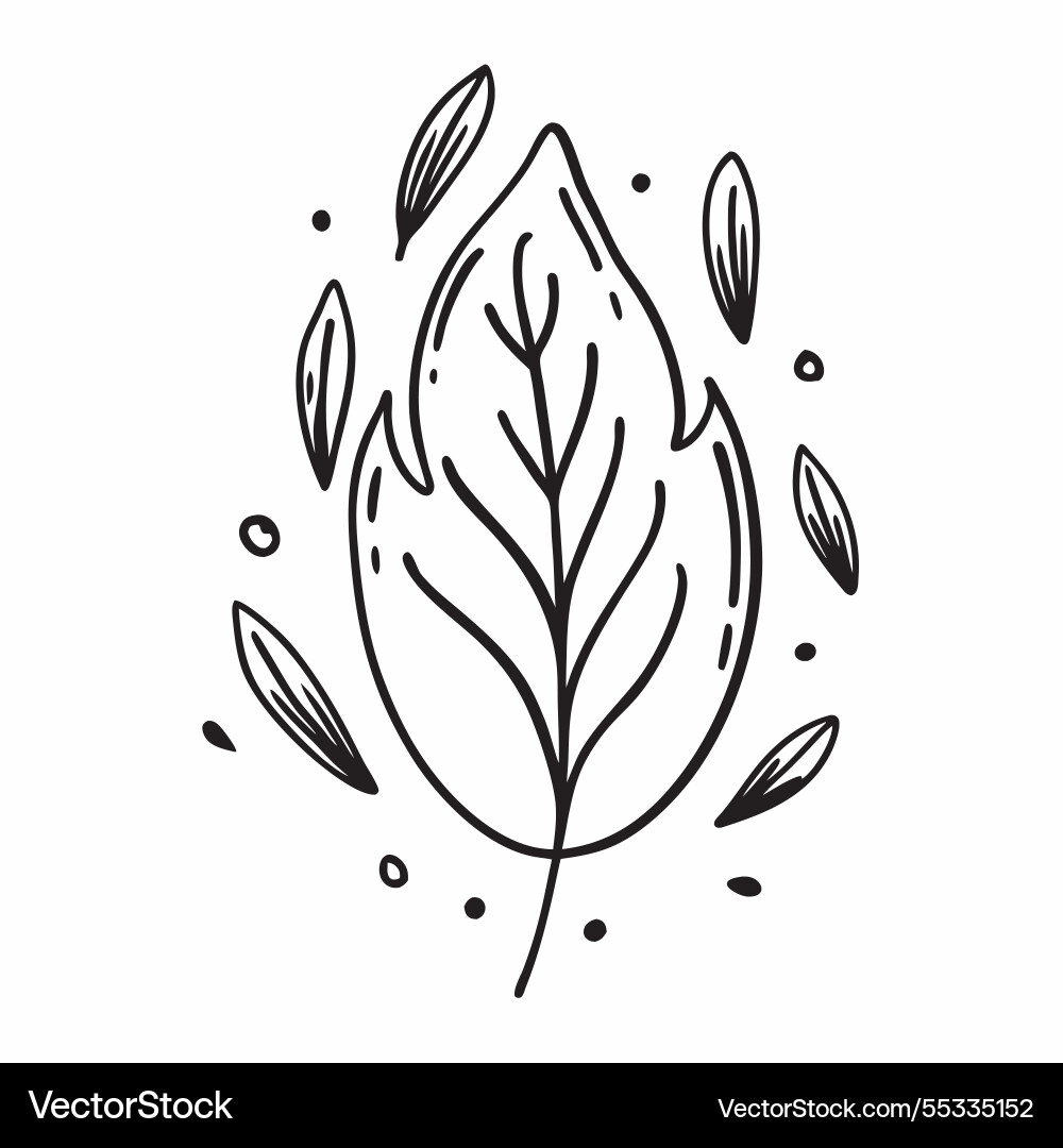 Spring nature seamless pattern with intricate Vector Image