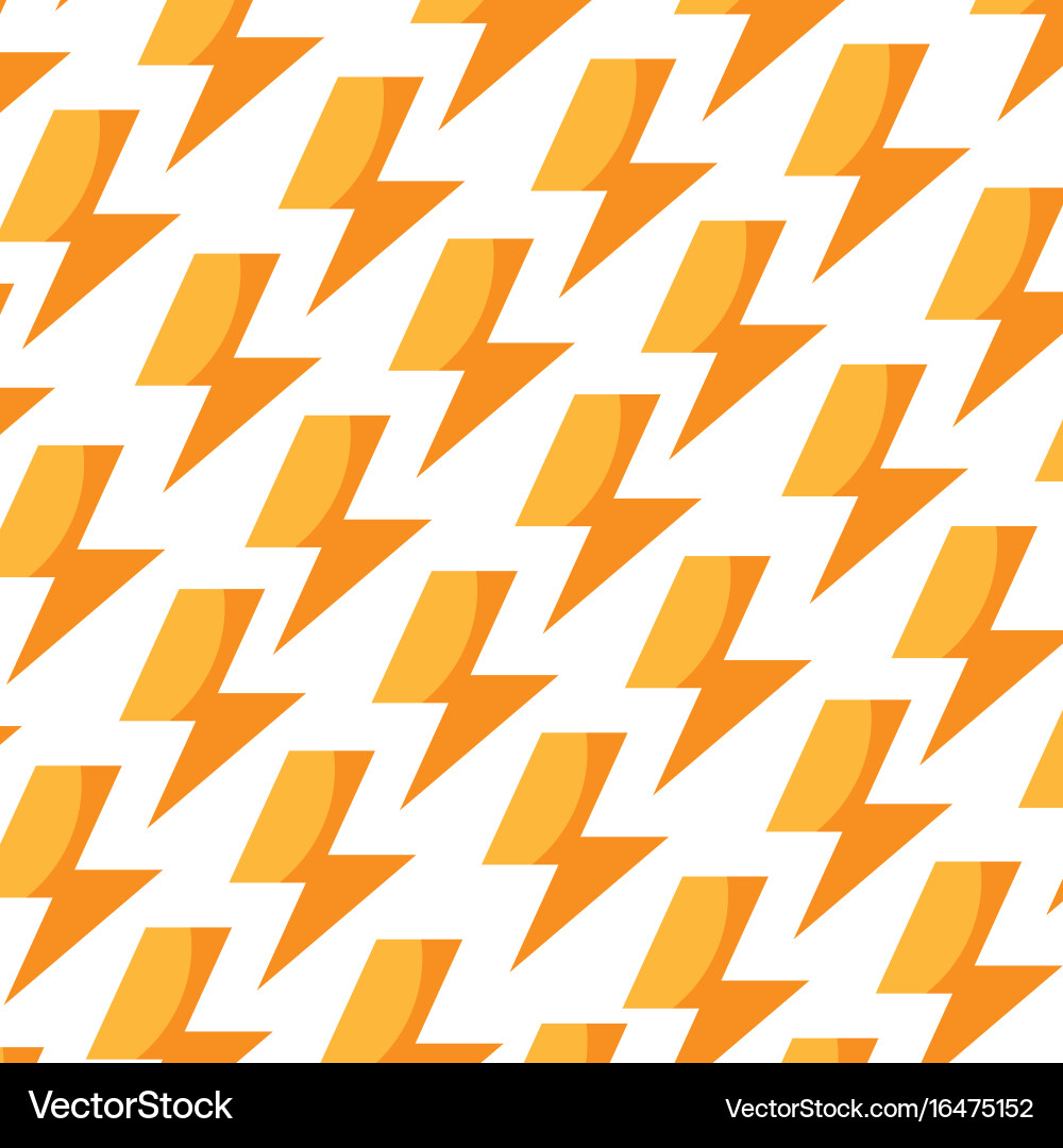 Thunder ray pattern background vector image
