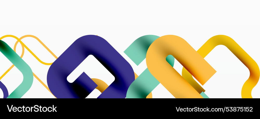 Wave lines minimal abstract background Vector Image