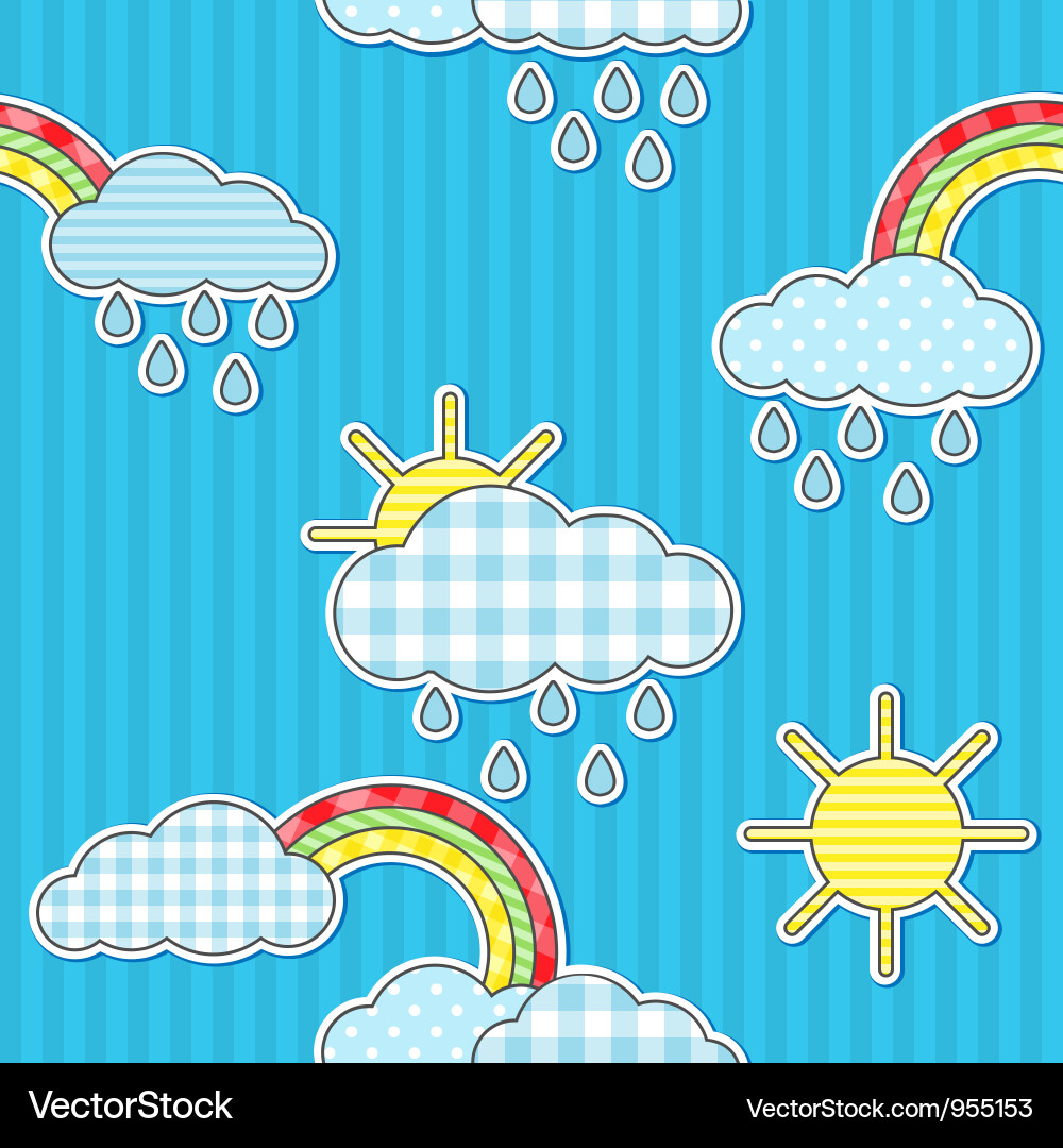 Raindrop Pattern vector image