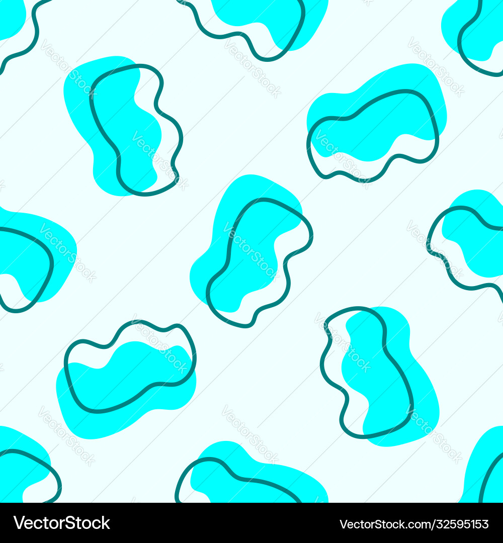 Simple seamless pattern with abstract shapes Simple seamless pattern with abstract shapes vector image
