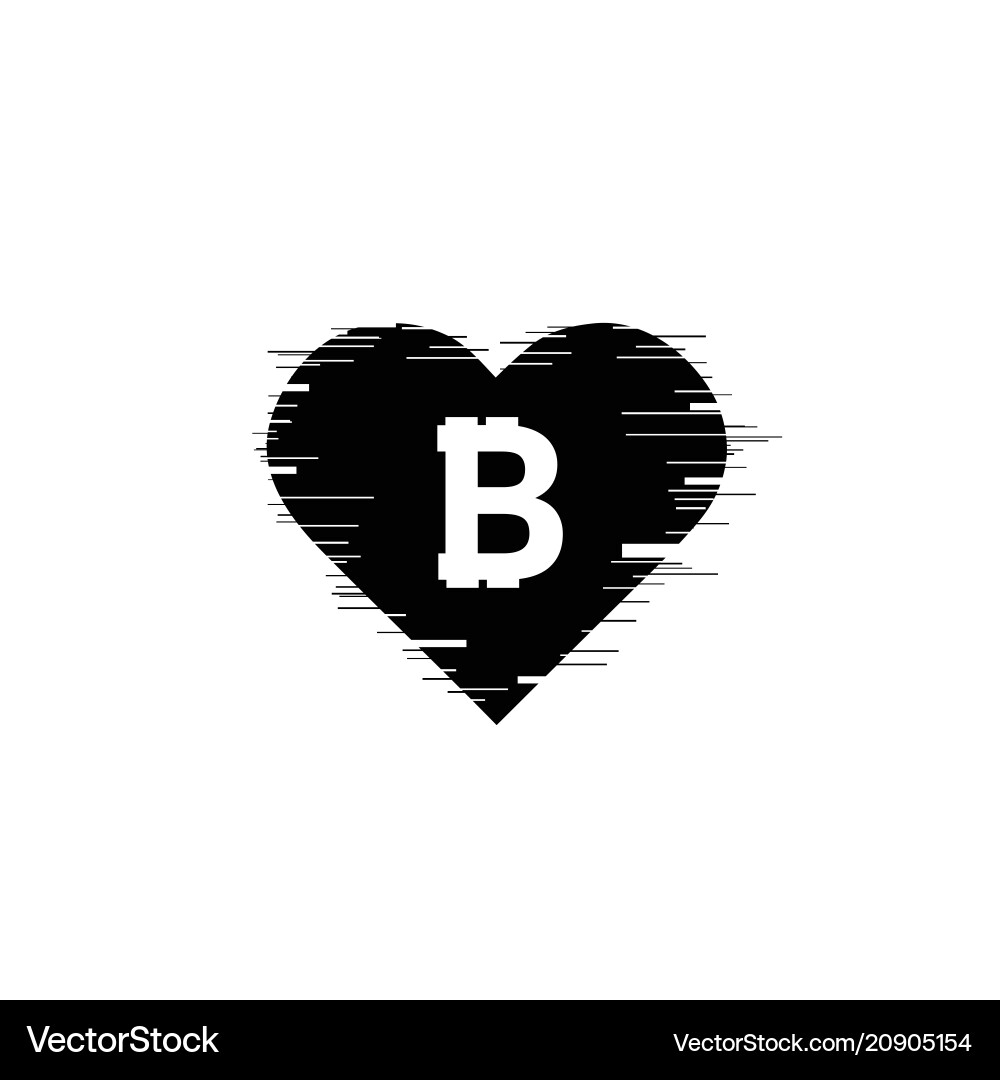 Bitcoin coin with fast speed motion lines Vector Image