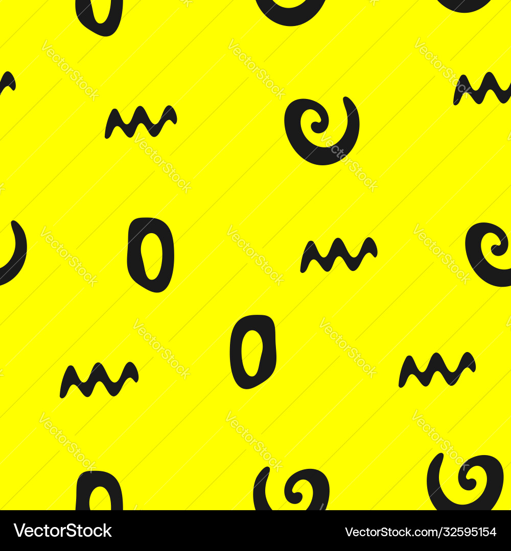 Simple seamless pattern with different shapes Simple seamless pattern with different shapes vector image