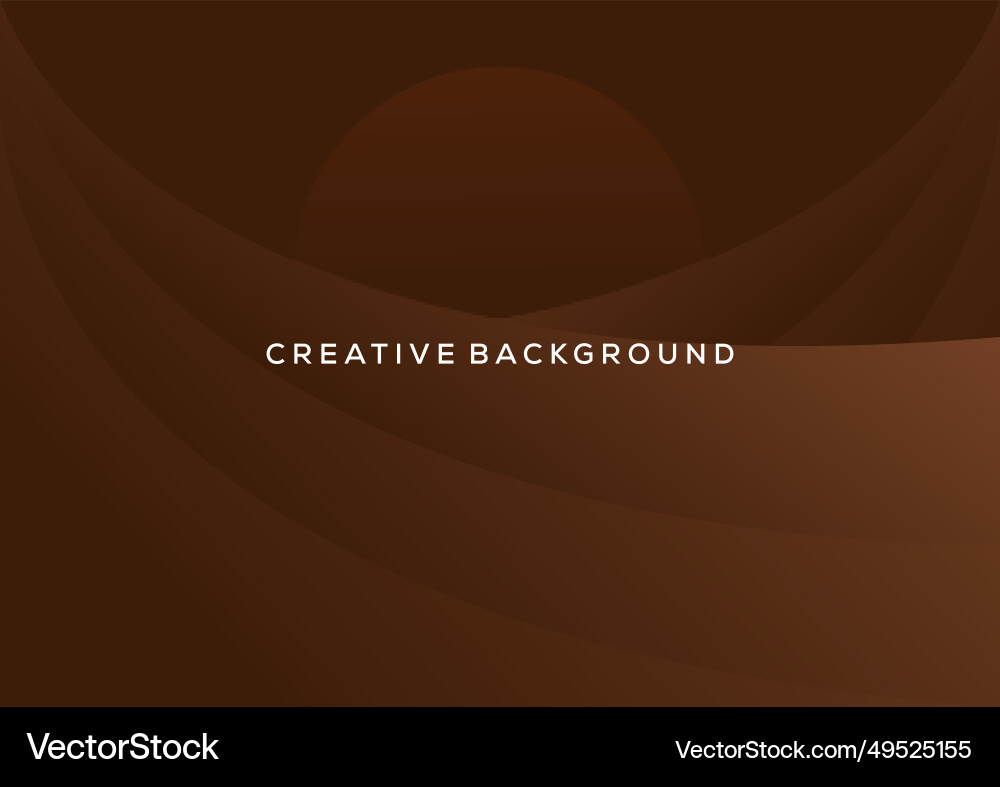 Chocolate abstract background gradient color Vector Image