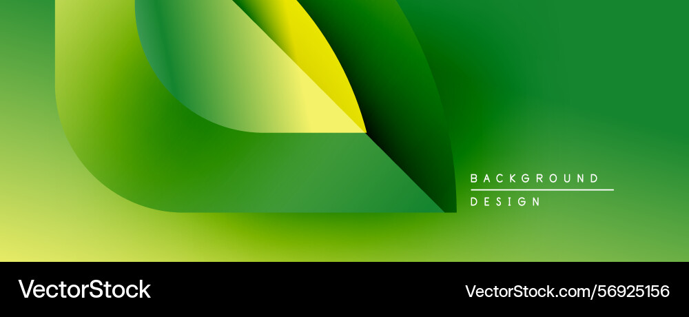 Abstract green background overlapping shapes Abstract green background overlapping shapes vector image