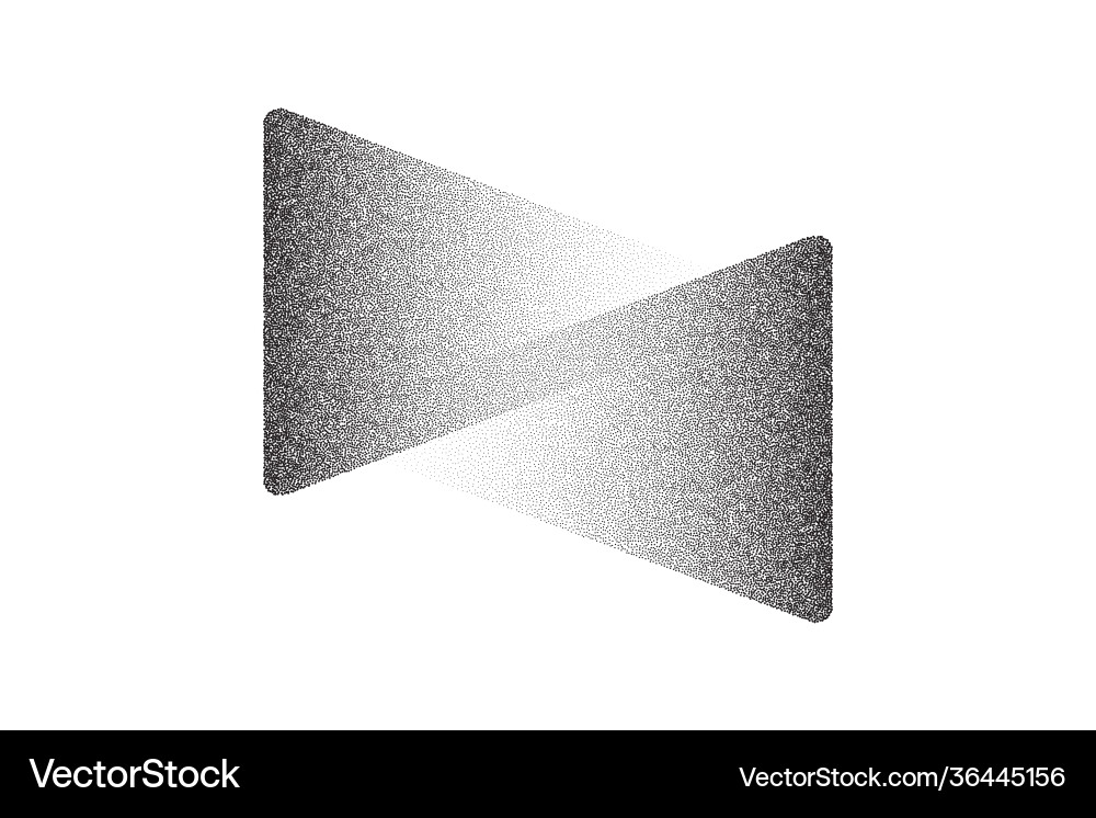 Black Noise Dotwork Arrows Vector Image