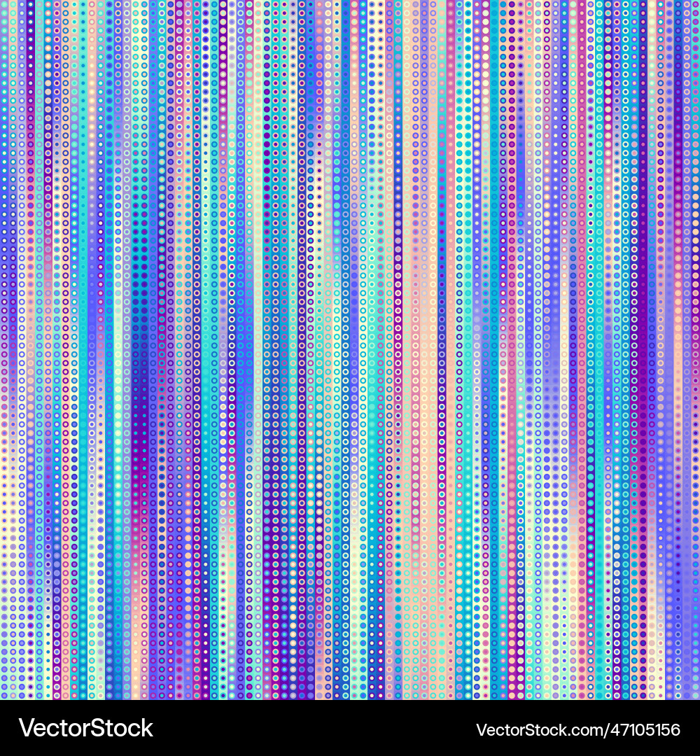 Geometric abstract pattern halftone vertical Vector Image