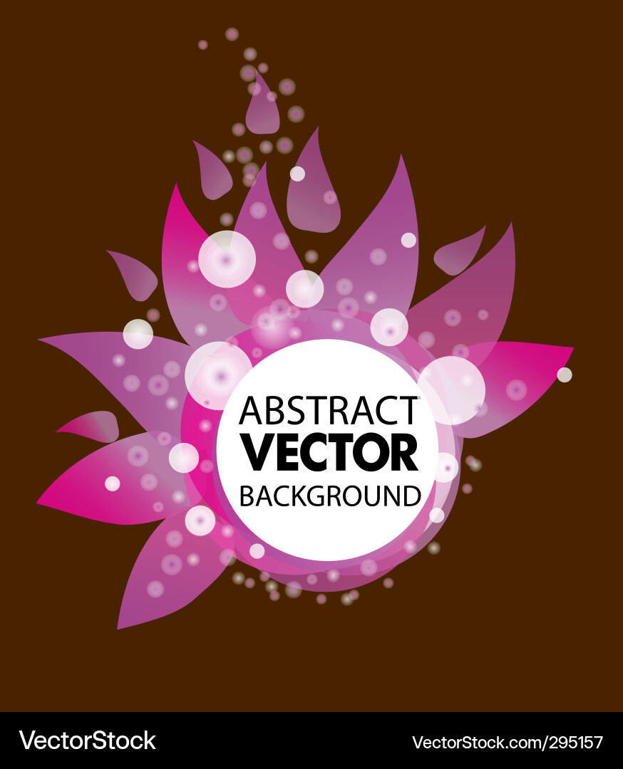 Abstract background vector image