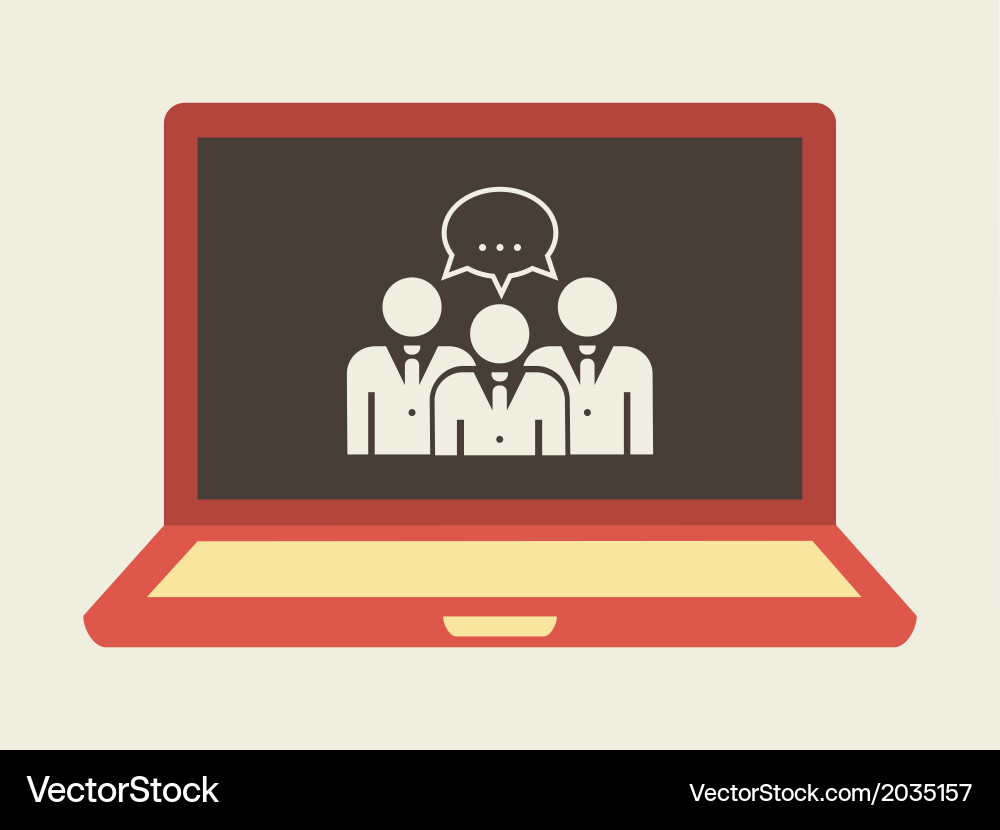 Flat design element vector image