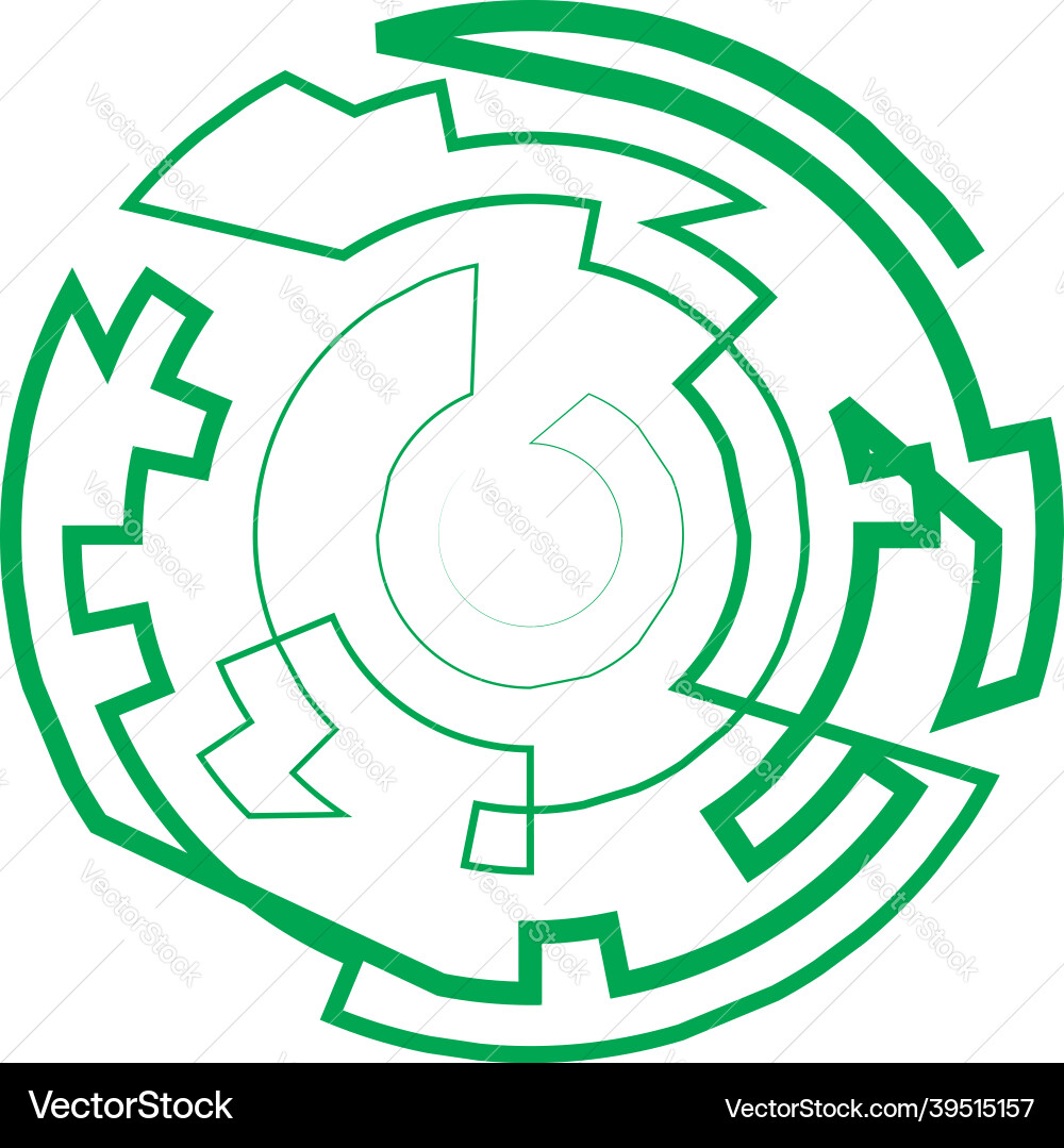 Geometric random circular element abstract Geometric random circular element abstract Vector Image