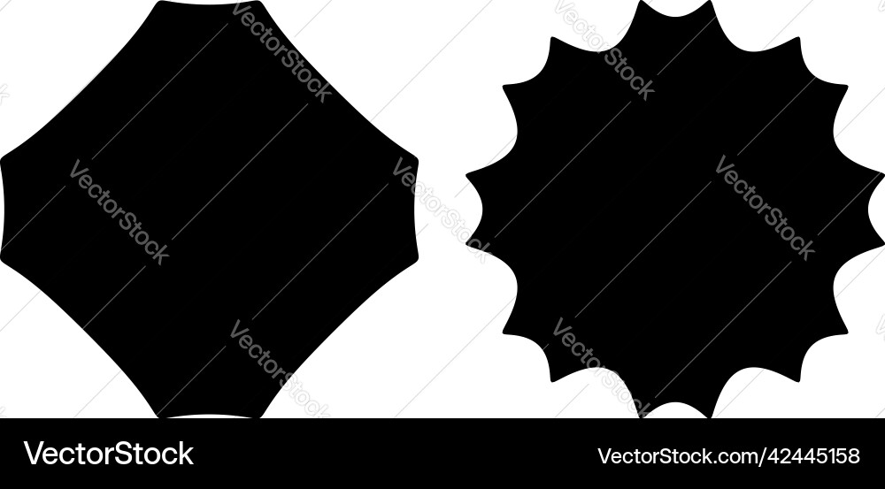 Abstract geometric icon symbol element shape Vector Image
