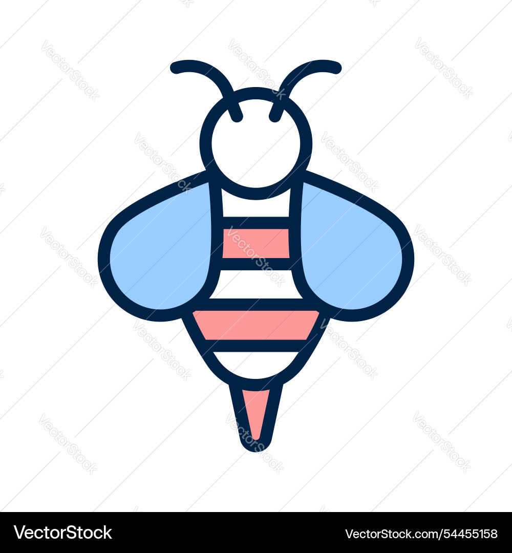 Bee Vector Image