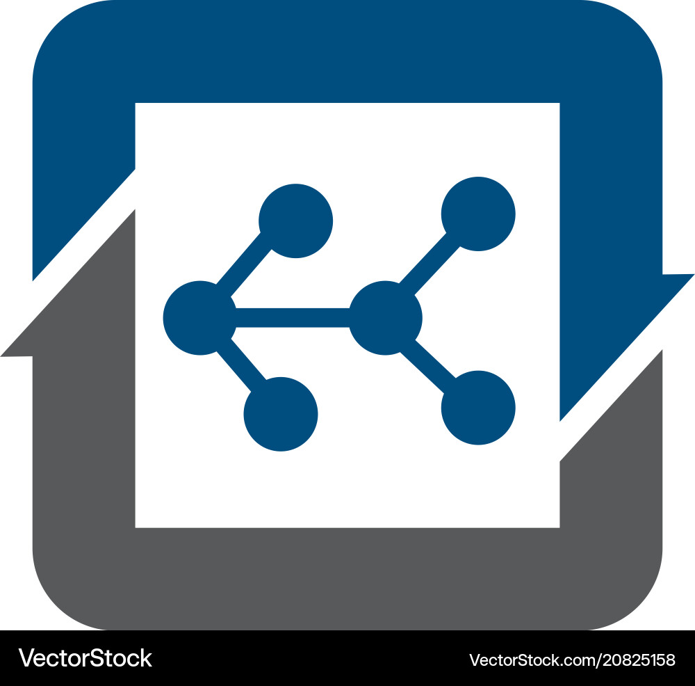 Input output digital data Vector Image