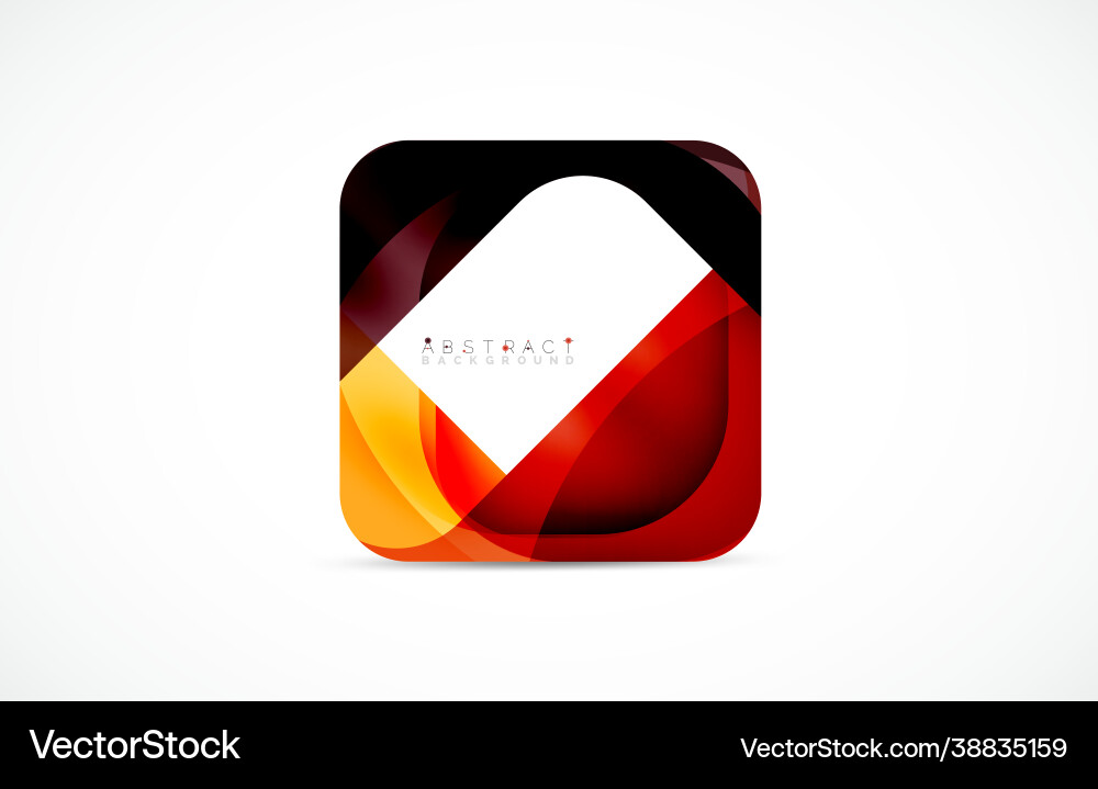 Minimal background abstract square shape Minimal background abstract square shape vector image