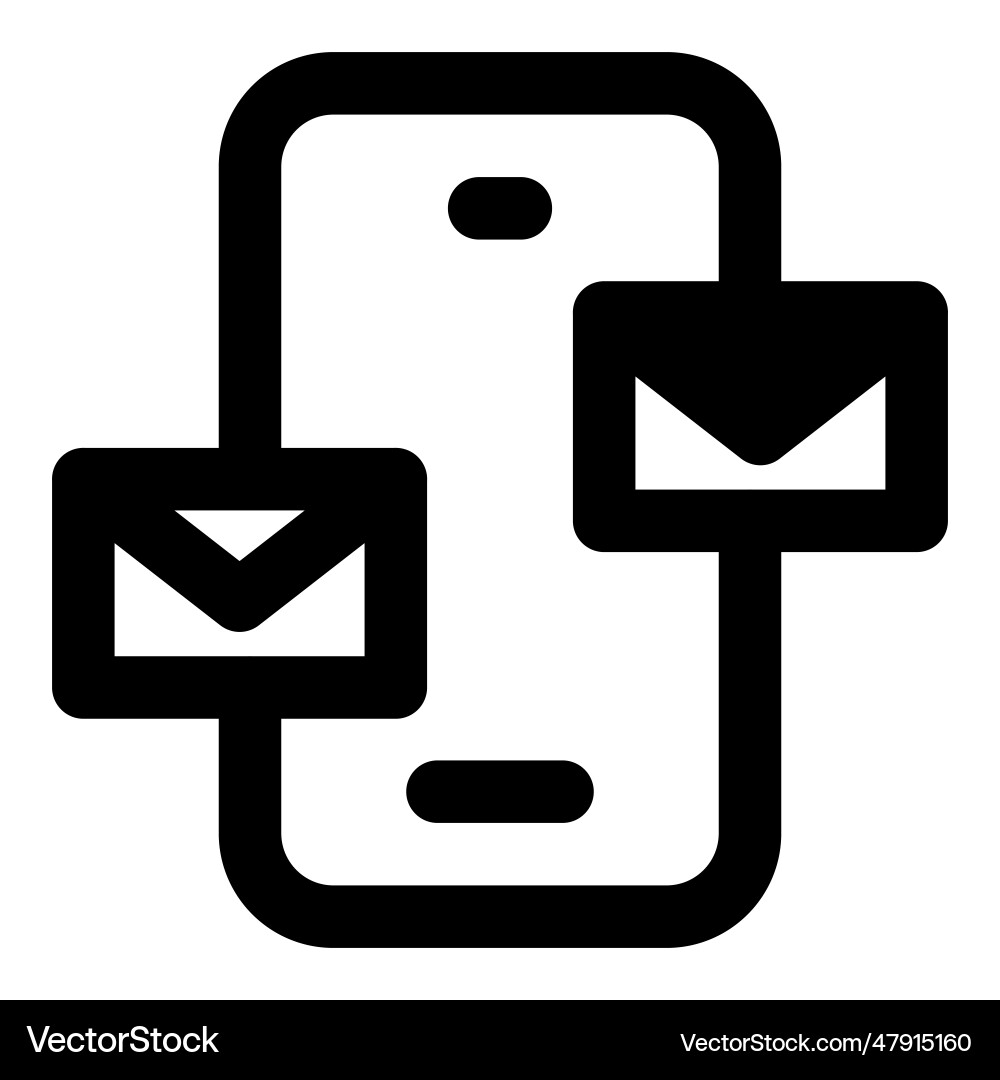 Spam a fraudulent message used to corrupt data vector image