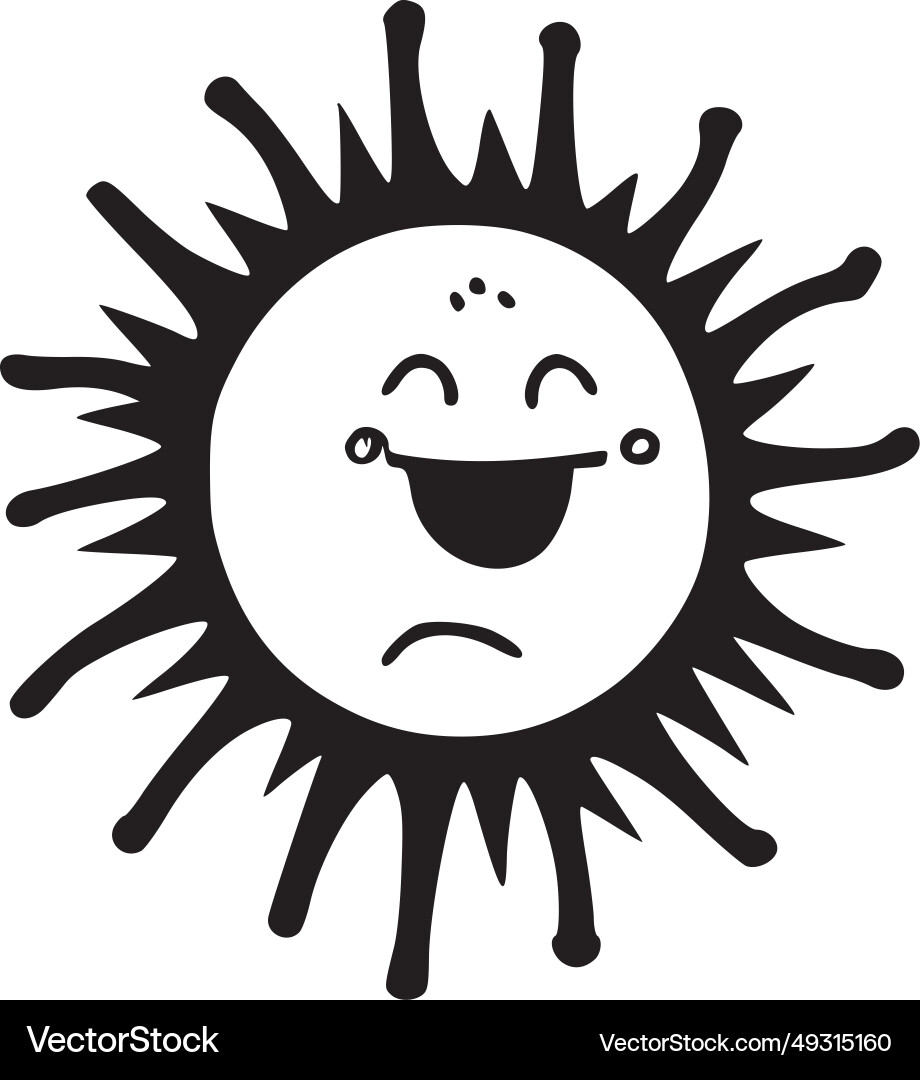 Sunshine - hochwertiges Logo ideal für T-Shirt Sunshine - hochwertiges Logo ideal für T-Shirt vektorbild