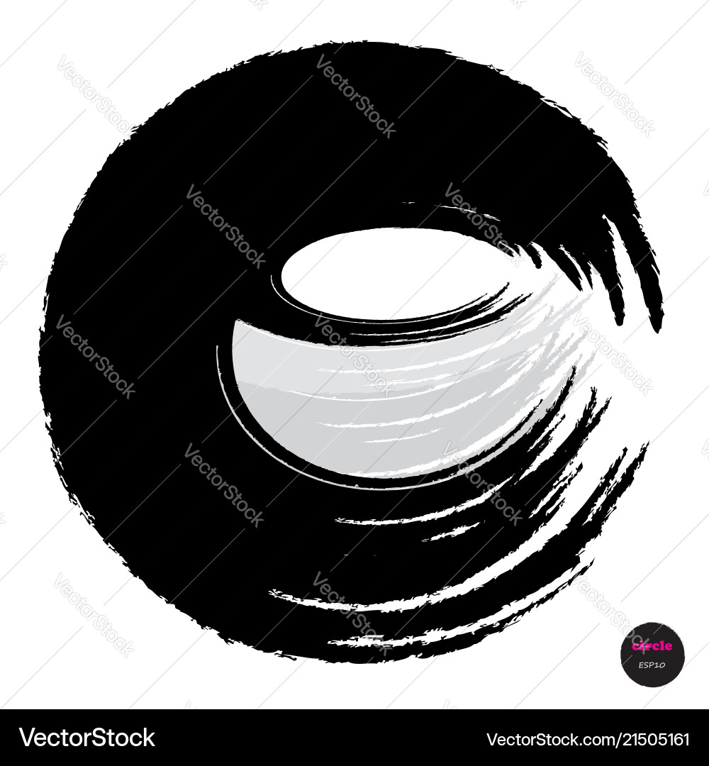 Design colorful circles elements template frame Design colorful circles elements template frame vector image