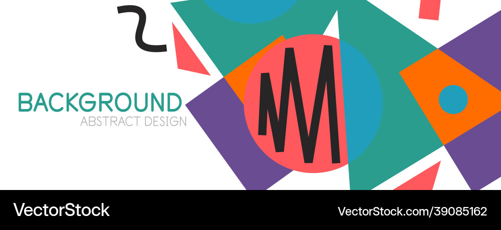 Abstract background blocks lines triangles Abstract background blocks lines triangles vector image
