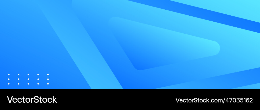 Abstract blue background and curve shape vector image