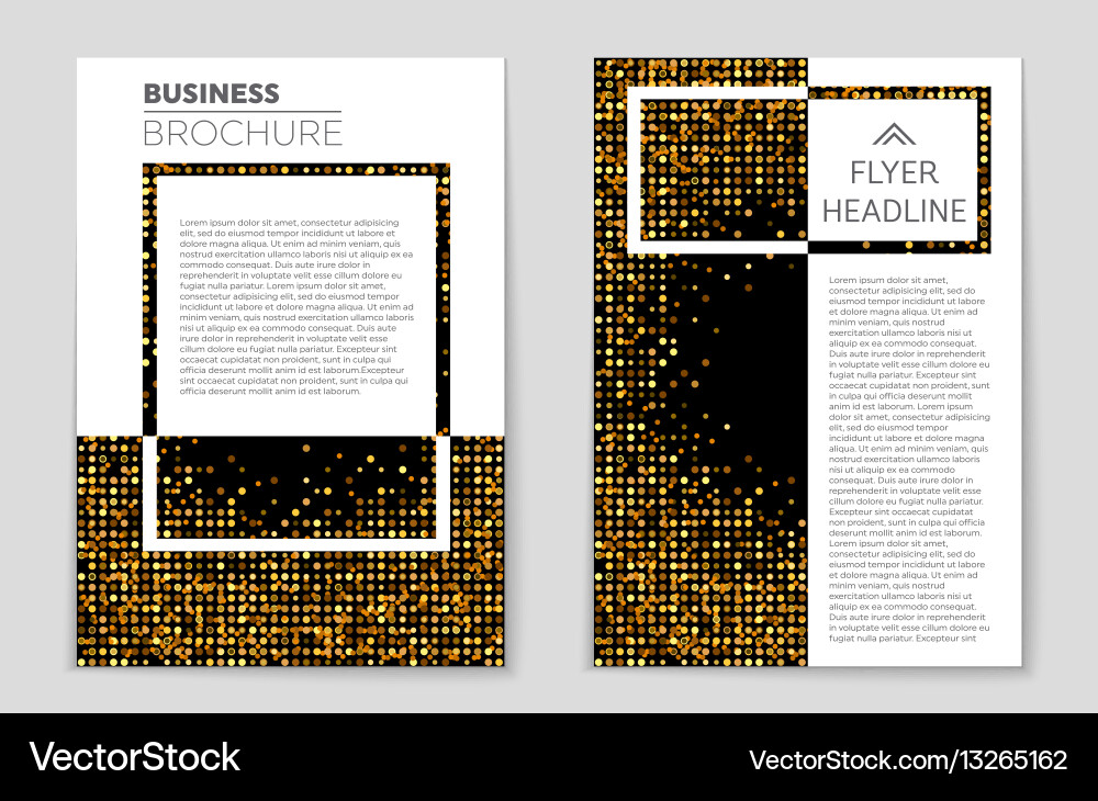Abstract layout background set for art vector image