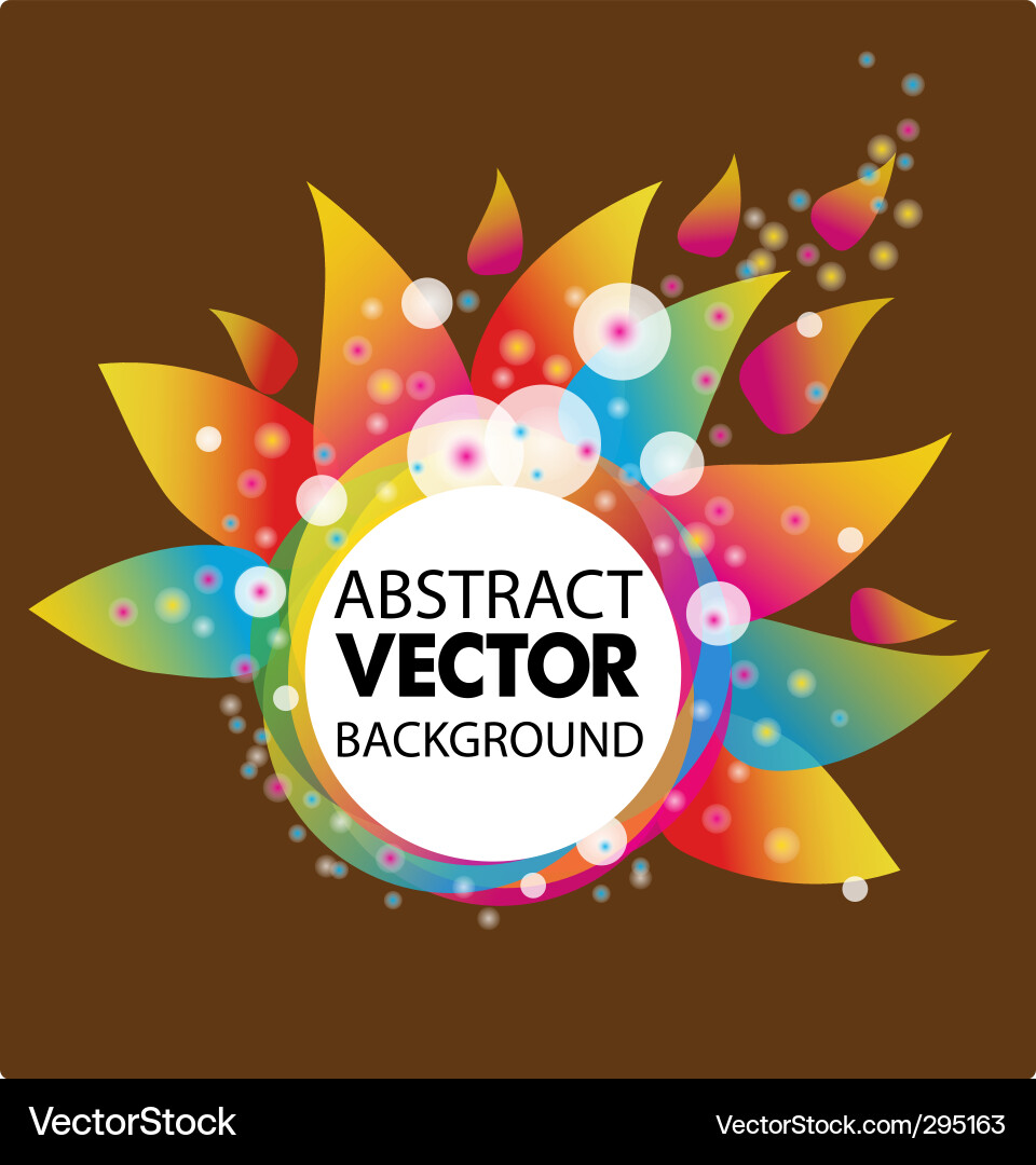 Abstract background Vector Image
