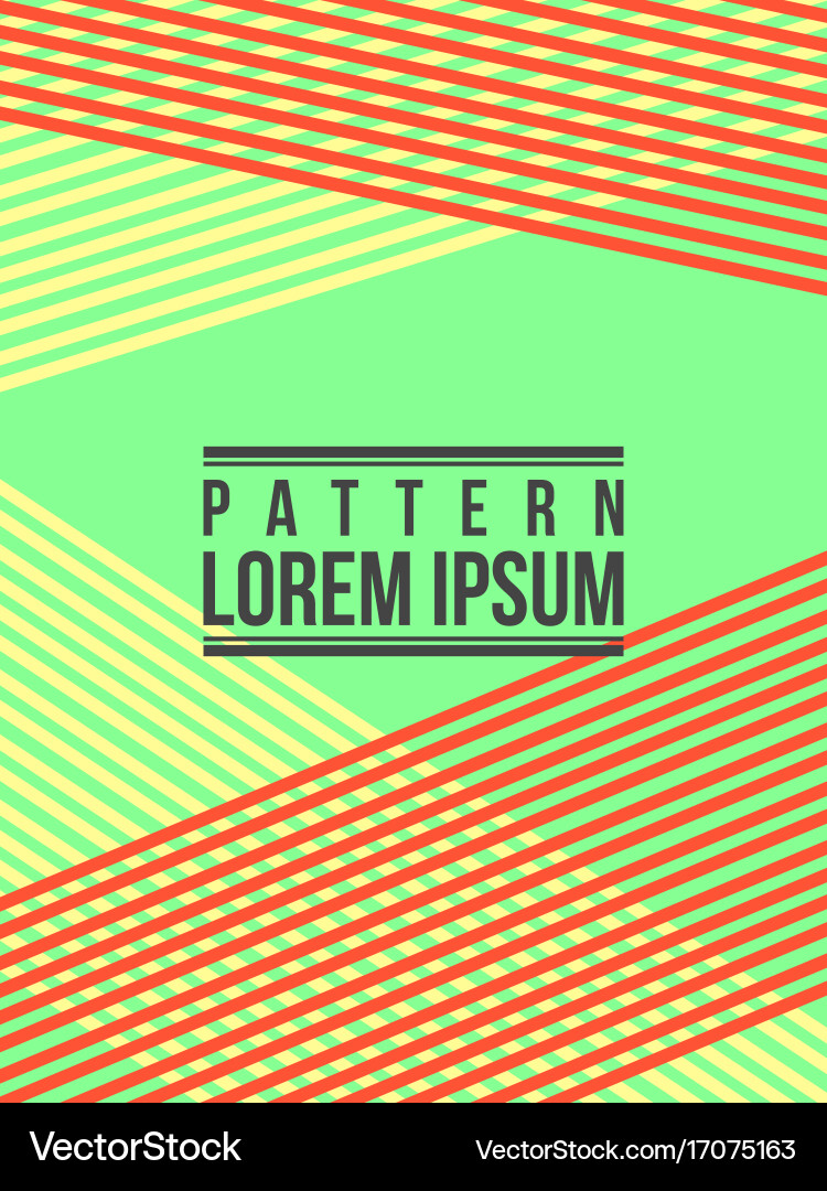 Collection abstract background pattern Vector Image