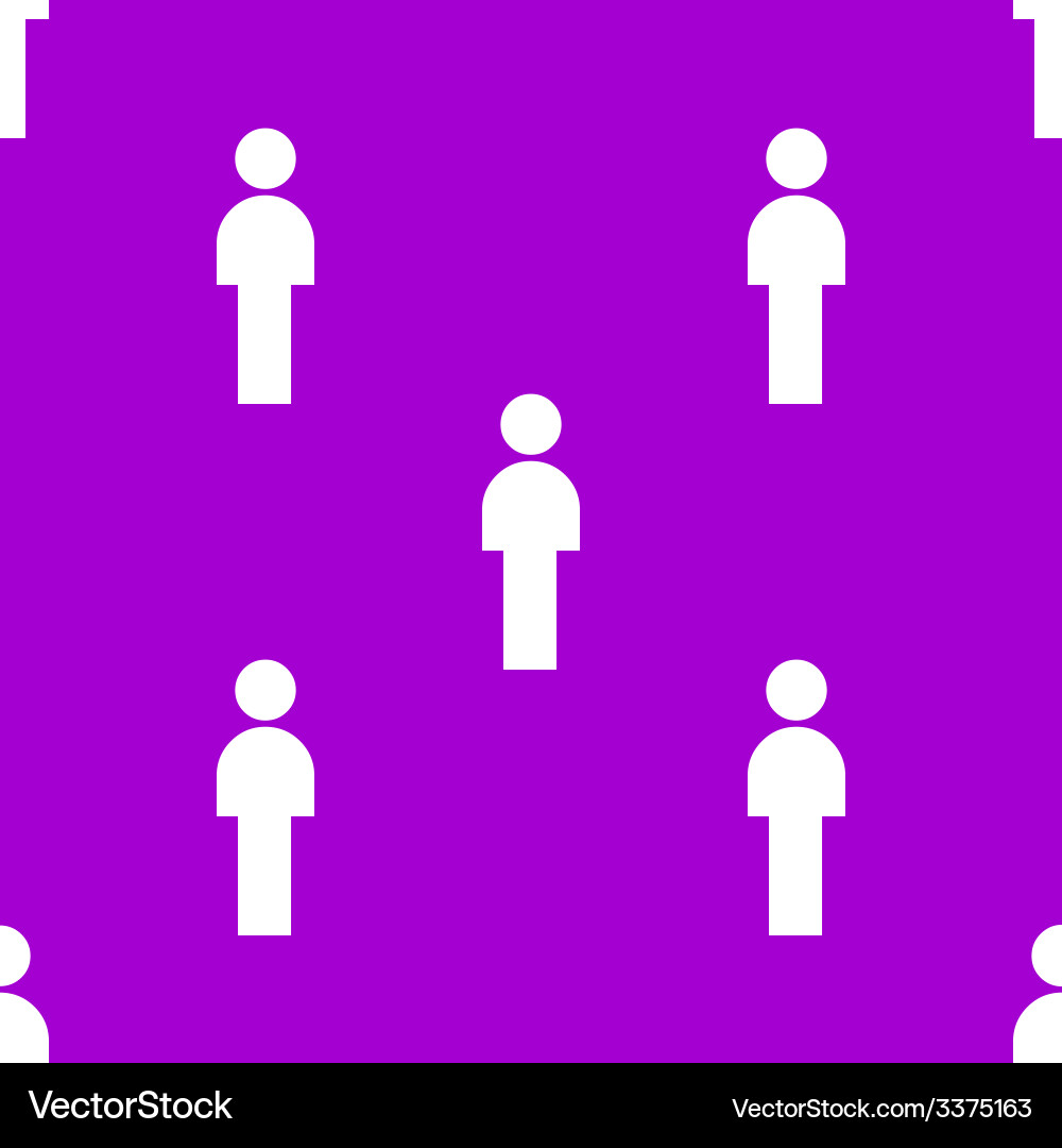 Man restroom web icon flat design seamless pattern vector image