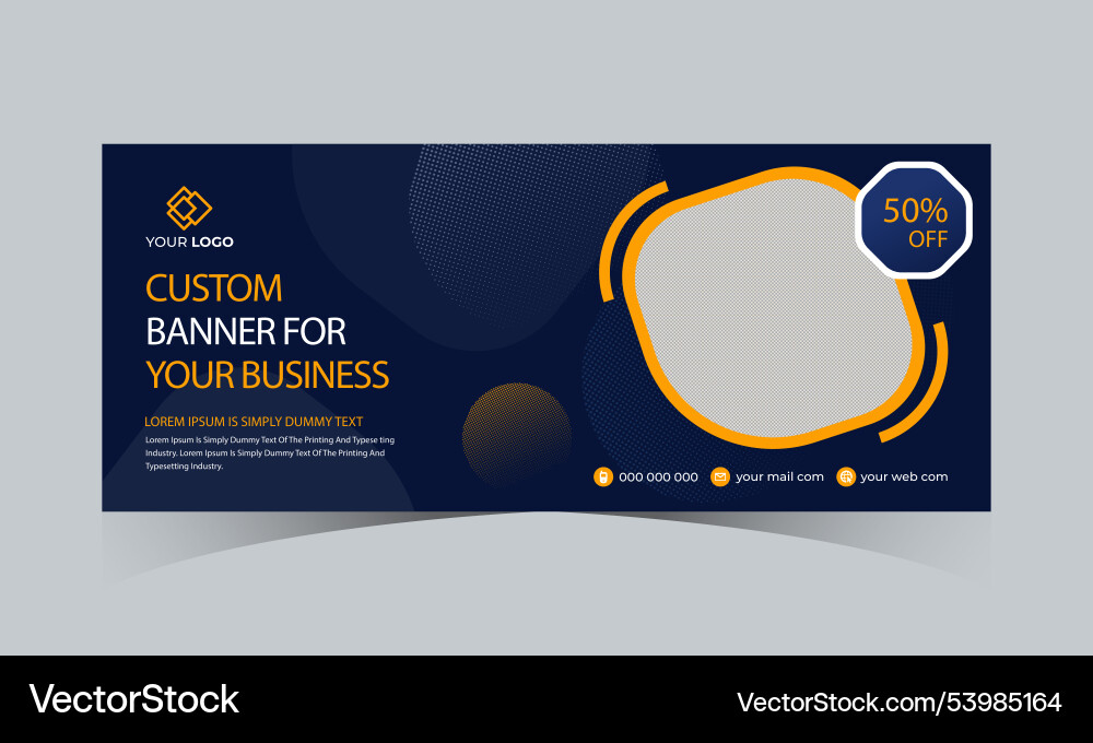 Abstract banner design web template gradient Abstract banner design web template gradient Vector Image