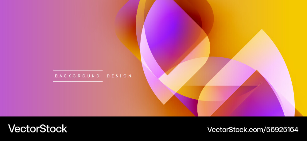 Abstract colorful background overlapping shapes Abstract colorful background overlapping shapes vector image