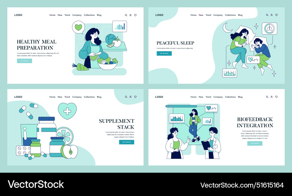 Biohacking flat Royalty Free Vector Image - VectorStock
