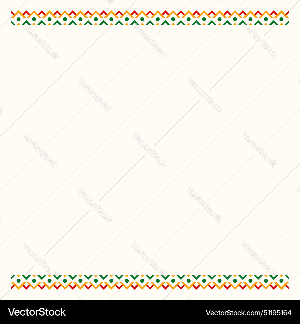 Juneteenth frame design element collection Juneteenth frame design element collection Vector Image