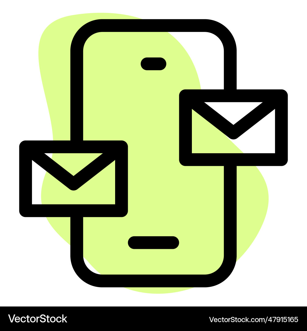 Spam a fraudulent message used to corrupt data Vector Image