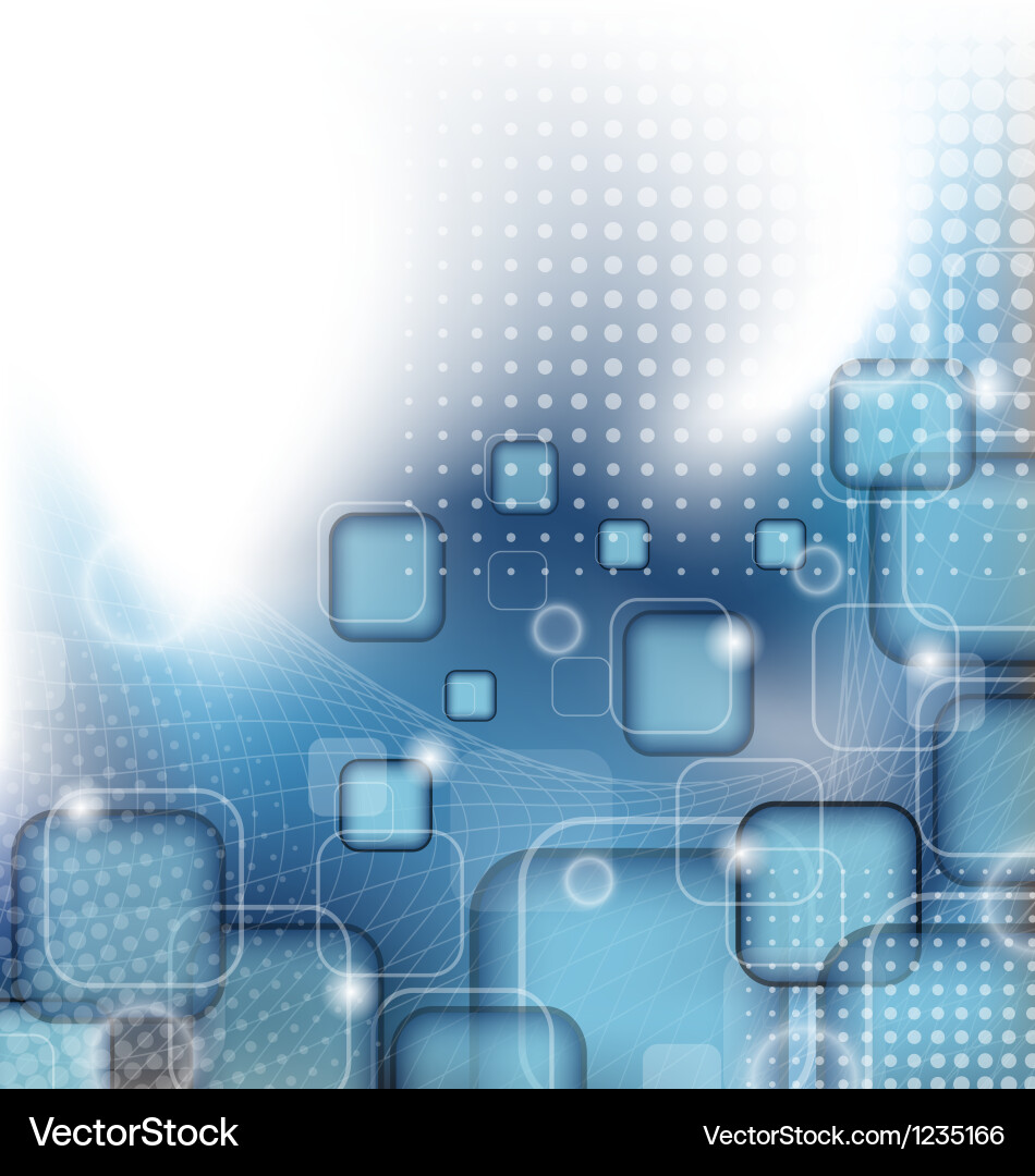 Abstract squares blank background for design vector image