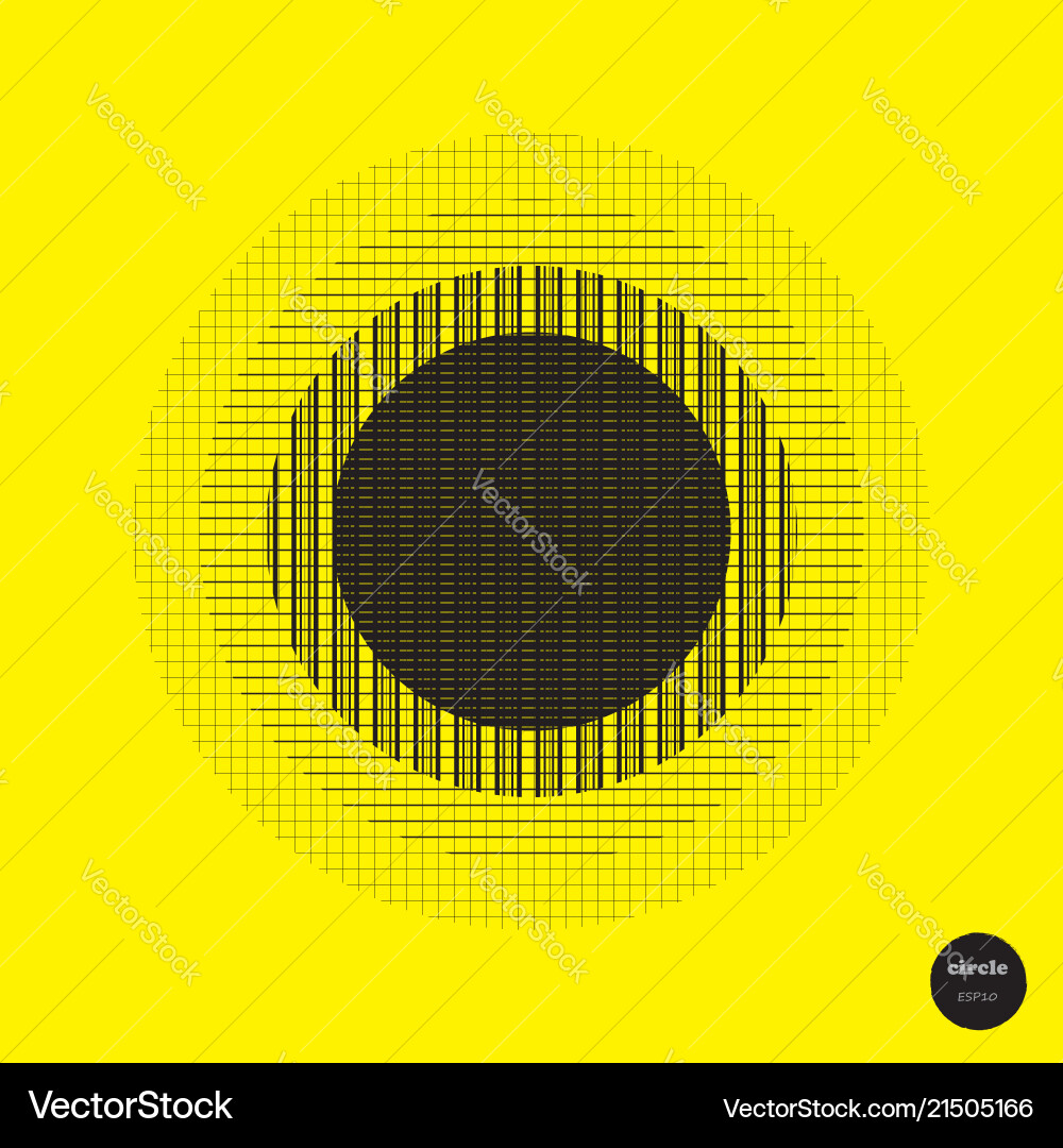 Design colorful circles with line elements Design colorful circles with line elements vector image
