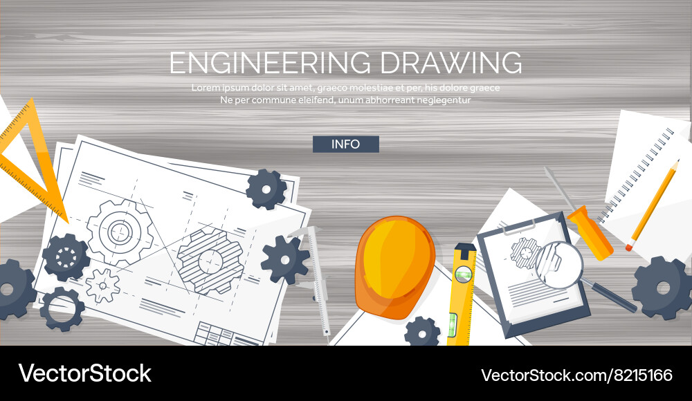 Engineering and architecture Vector Image