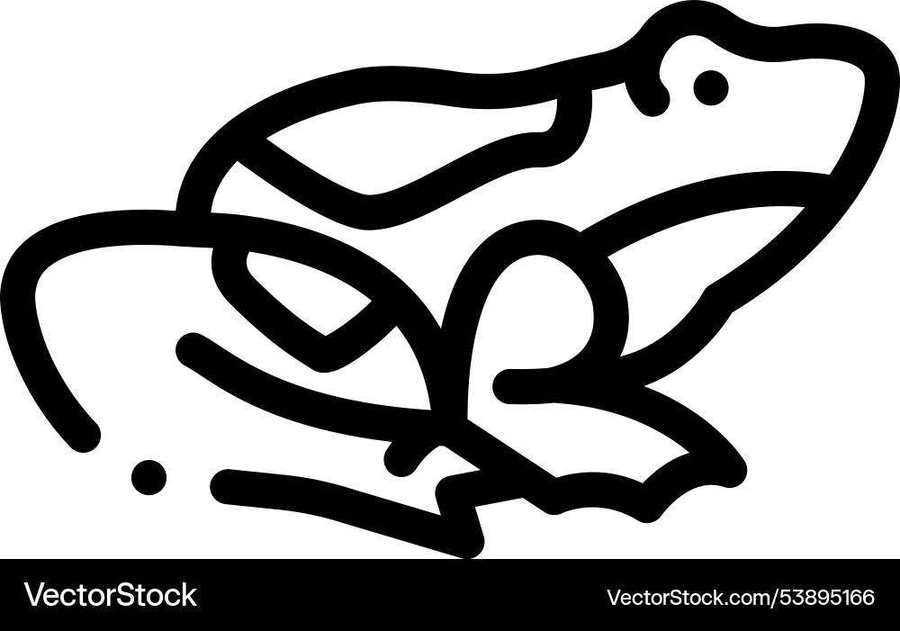 Frost icon thin linear style design isolated Frost icon thin linear style design isolated Vector Image