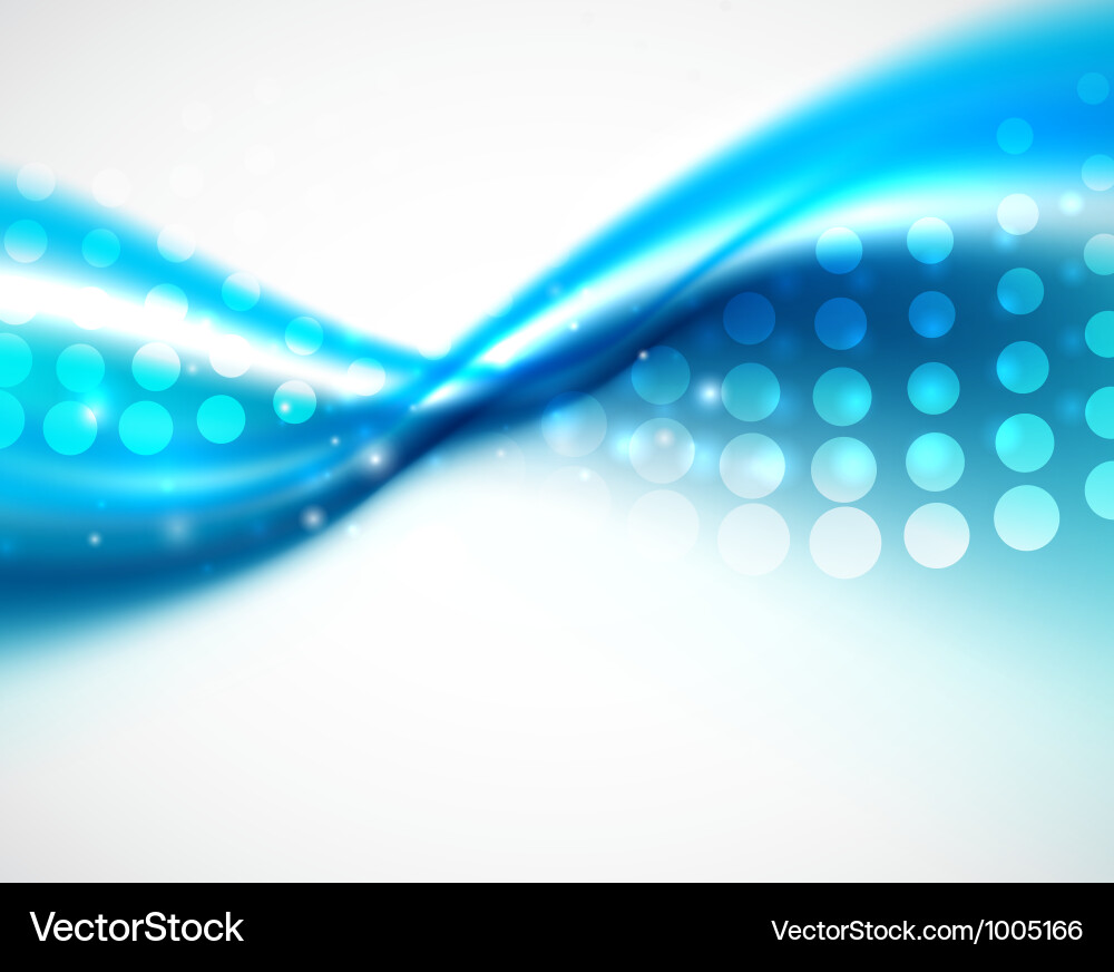 Smooth wave colorful background Vector Image
