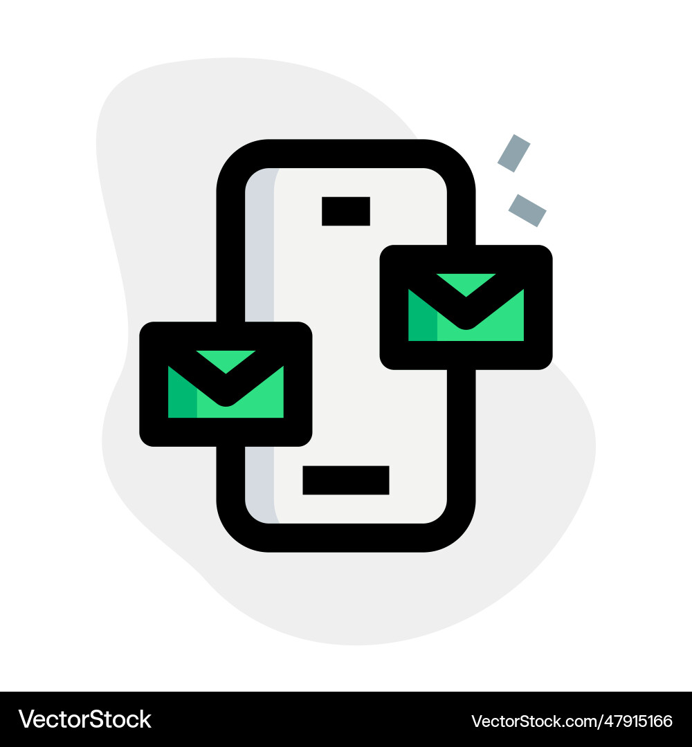Spam a fraudulent message used to corrupt data Vector Image